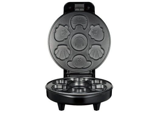 Verk 07254 Vaflovač 1200 W, 7 vaflí, zvířátka, černý