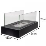 Kaminer 26301 Biokrb 35 x 18 x 16,5 cm, černá