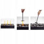 Kaminer 26318 Bio-rám 45 x 29 x 20,5 cm, čierny