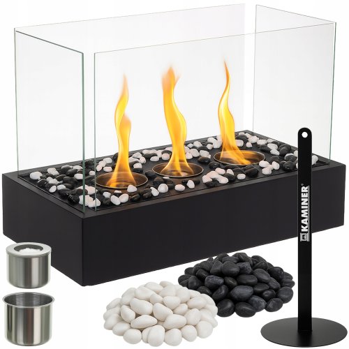 Kaminer 26318 Bio-rám 45 x 29 x 20,5 cm, čierny