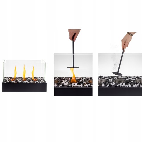 Kaminer 26318 Bio-rám 45 x 29 x 20,5 cm, čierny