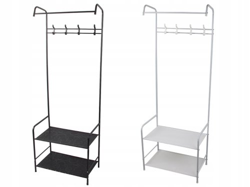 Verk 27524 Verk 27524 Univerzální stojan na oblečení a obuv 165 x 60 cm, bílý