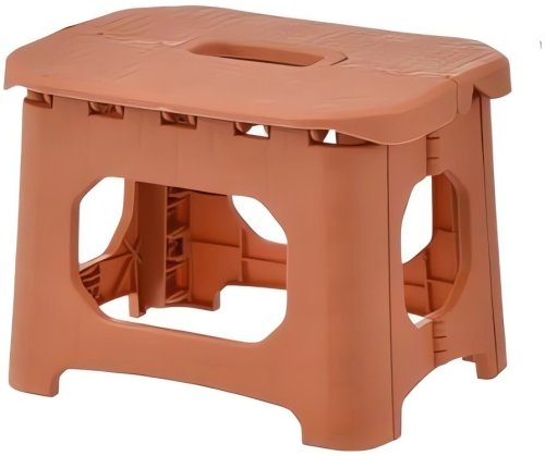 Verk 27478 Protišmyková skladacia stolička 23 x 16 x 20 cm, oranžová