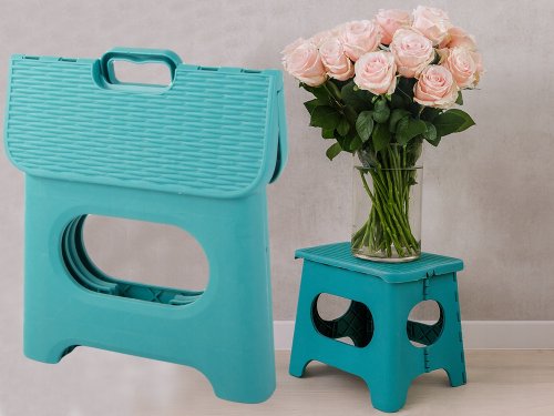 Verk 27478 Protišmyková skladacia stolička 23 x 16 x 20 cm, oranžová