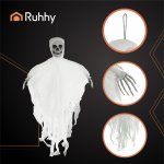 Ruhhy 26124 Bílá závěsná kostra, HALLOWEEN   
