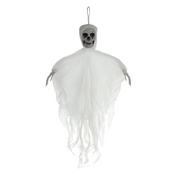 Ruhhy 26124 Bílá závěsná kostra, HALLOWEEN   