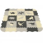 Kruzzel 25785 Kontrastné penové puzzle 30,5 x 30,5 cm, 35 kusov