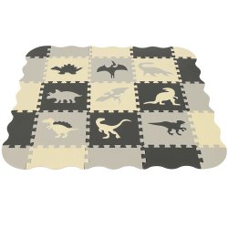 Kruzzel 25785 Kontrastné penové puzzle 30,5 x 30,5 cm, 35 kusov