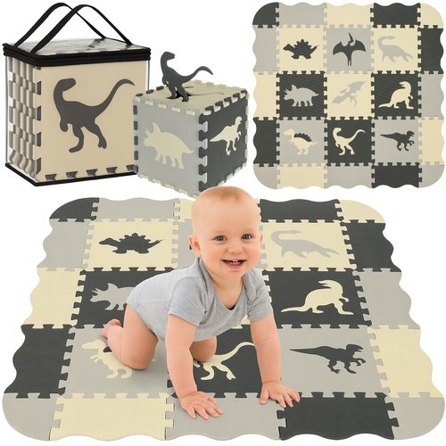 Kruzzel 25785 Kontrastné penové puzzle 30,5 x 30,5 cm, 35 kusov