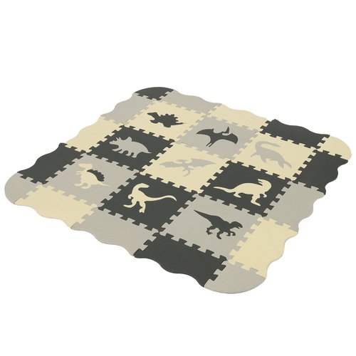 Kruzzel 25785 Kontrastné penové puzzle 30,5 x 30,5 cm, 35 kusov
