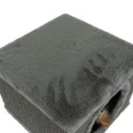 Purlov 26215 Kočičí domeček na nožkách se škrabadlem 