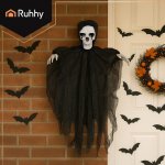 Ruhhy 26125 Čierna závesná kostra, HALLOWEEN