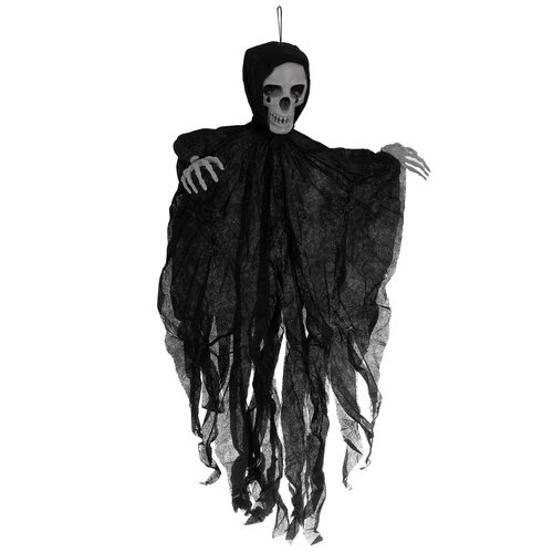Ruhhy 26125 Čierna závesná kostra, HALLOWEEN