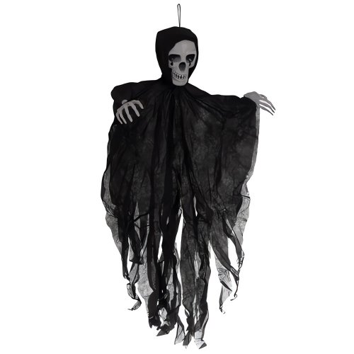 Ruhhy 26125 Čierna závesná kostra, HALLOWEEN