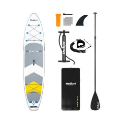 Rebel RBA-4500 Paddleboard SUP s príslušenstvom 350 cm, 135 kg, biely