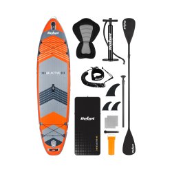 Rebel RBA-4507 Paddleboard SUP s príslušenstvom 335 cm, 140 kg, oranžový