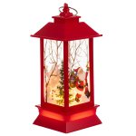 Ruhhy 26752 LED vánoční lucerna 12,5 cm, červená