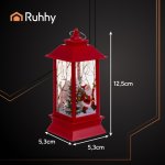 Ruhhy 26752 LED vánoční lucerna 12,5 cm, červená