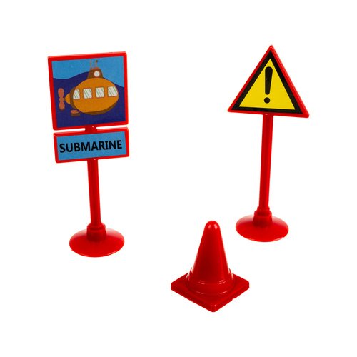 Kruzzel 24851 Interaktivní puzzle podmořský svět s dopravními značkami