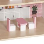 Kruzzel 26364 XXL domček pre bábiky s LED osvetlením, drevený