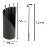 Kaminer 25970 Krbové nářadí 3 díly, černá