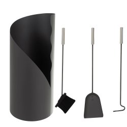 Kaminer 25970 Krbové nářadí 3 díly, černá