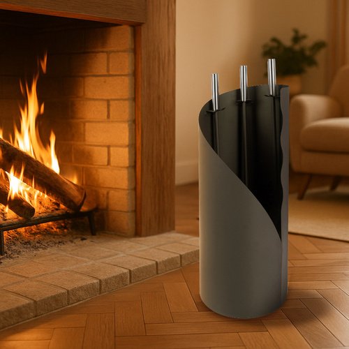 Kaminer 25970 Krbové nářadí 3 díly, černá