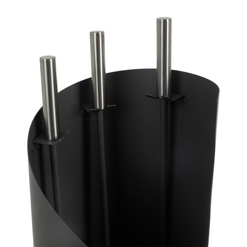 Kaminer 25970 Krbové nářadí 3 díly, černá