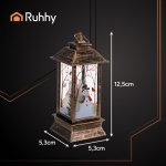 Ruhhy 26754 LED vianočný lampáš 12,5 cm, medený