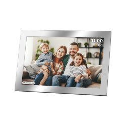 Digitálny fotorámik Kruger&Matz KM1101 Frameo WiFi, 10,1 palca, strieborný