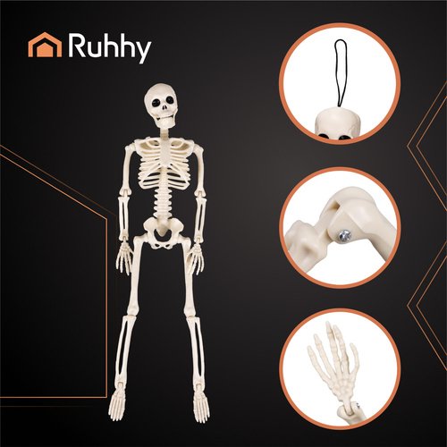 Ruhhy 26027 Ľudská kostra na Halloween 40 cm