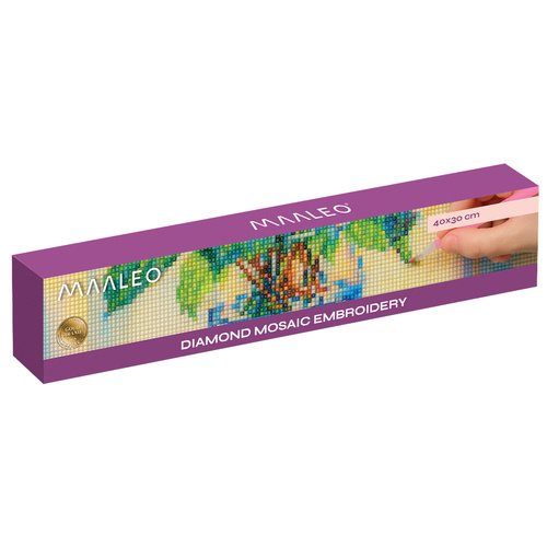 Maaleo 26770 Diamantová maľba 40 x 30 cm, Kytica