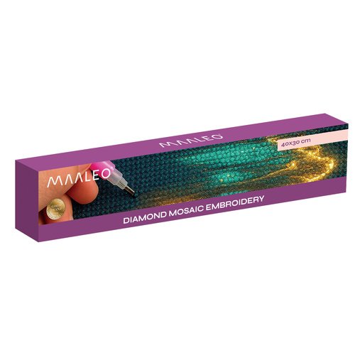 Maaleo 26769 Diamantová maľba 40 x 30 cm, Pláž