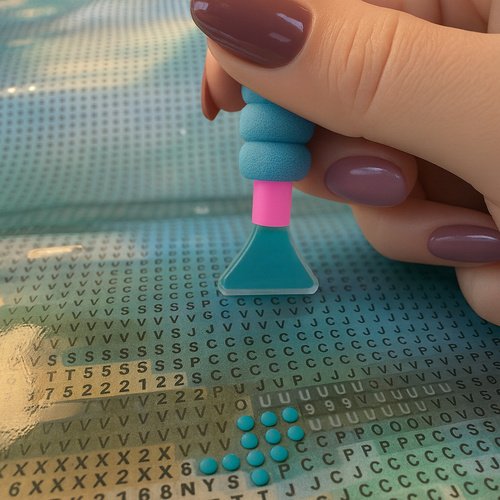 Maaleo 26769 Diamantové malování 40 x 30 cm, Pláž