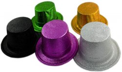 KIK Třpytivý cylindr Color