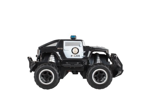 Rebel ZAB0113 Terénní Mini RC Auto POLICE, dálkové ovládání (1:43)