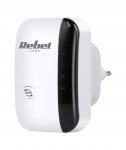 Rebel KOM1030 WiFi zesilovač signálu, 300Mb/s, bílý