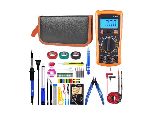 Eurokomp LUT0088 Spájkovacia súprava s multimetrom v puzdre 60W, E6180