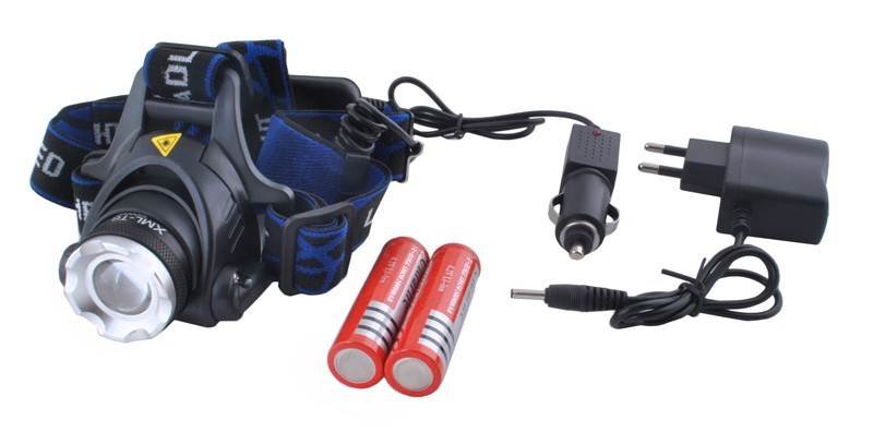 ISO 39 Čelovka High Power ZOOM CREE LED XML-T6