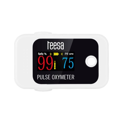 Teesa TSA8071 Prstový pulzní oxymetr LCD, Bluetooth, PX70