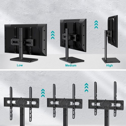 Cabletech UCH0022 Univerzální stojan pro televizory s úhlopříčkou 32"-55", černý