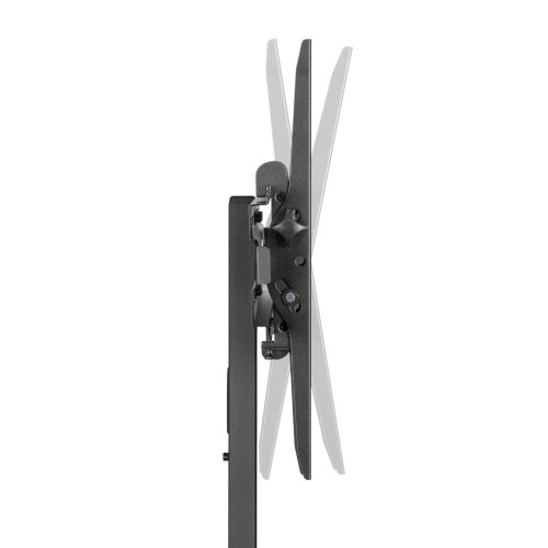 Cabletech UCH0218 Mobilní držák na kolečkách pro televizory 32” – 55”, černý