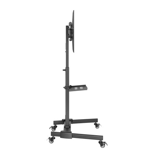 Cabletech UCH0218 Mobilní držák na kolečkách pro televizory 32” – 55”, černý