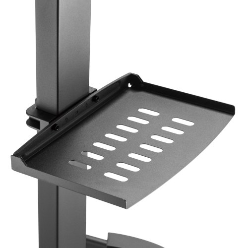 Cabletech UCH0218 Mobilní držák na kolečkách pro televizory 32” – 55”, černý