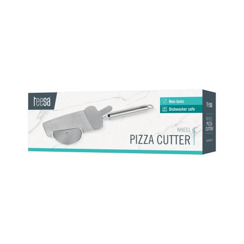Teesa TSA0137 Kráječ na pizzu 4 v 1, nerezová ocel