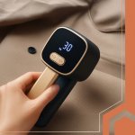 Ruhhy 26642 Odstraňovač žmolkov AKU, 1800 mAh, 3,7 V, čierna