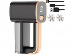 Ruhhy 26642 Odstraňovač žmolkov AKU, 1800 mAh, 3,7 V, čierna