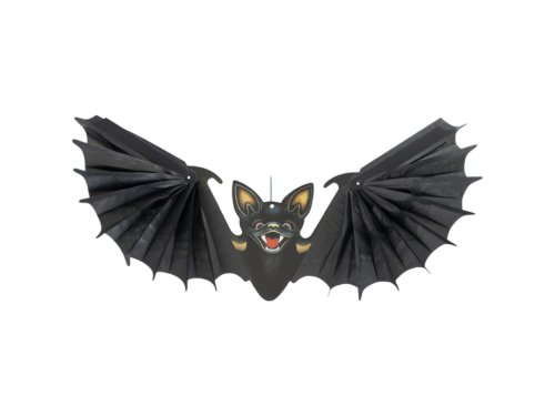 Ruhhy 26126 Závesný netopier - halloweenska dekorácia, 60 cm