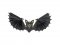 Ruhhy 26126 Závěsný netopýr - Halloweenská dekorace, 60 cm