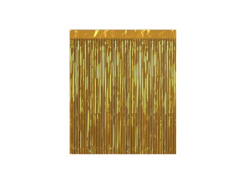 Ruhhy 26173 Dekoratívny záves, fotostena, 200 x 100 cm, zlatý